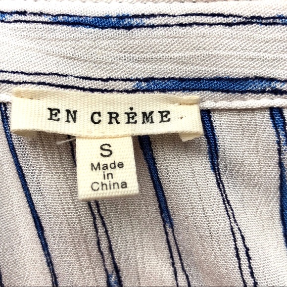 En Creme sleeveless button up collared dress - Picture 3 of 3